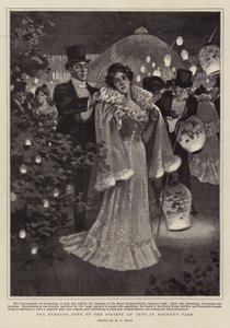La fête du soir de la Société des Arts à Regent